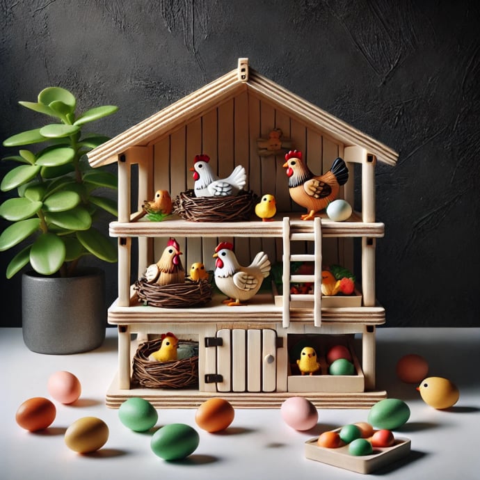 Chicken Coop Egg Nest